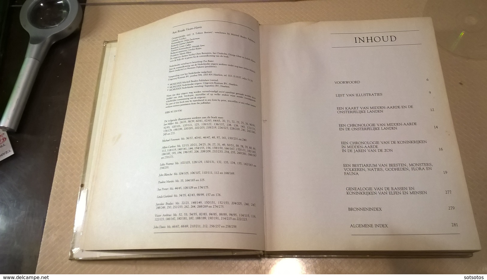 EEN TOLKIEN BESTIARIUM: David DAY – Geillustreerd Naslagwerk – 288 Pgs (22x28 Cent) - Illustrated Reference Work - Wörterbücher