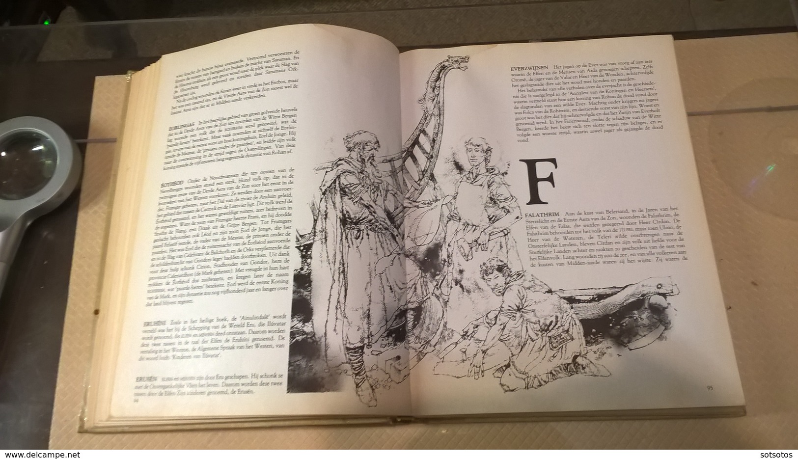 EEN TOLKIEN BESTIARIUM: David DAY – Geillustreerd naslagwerk – 288 pgs (22x28 cent) - Illustrated reference work
