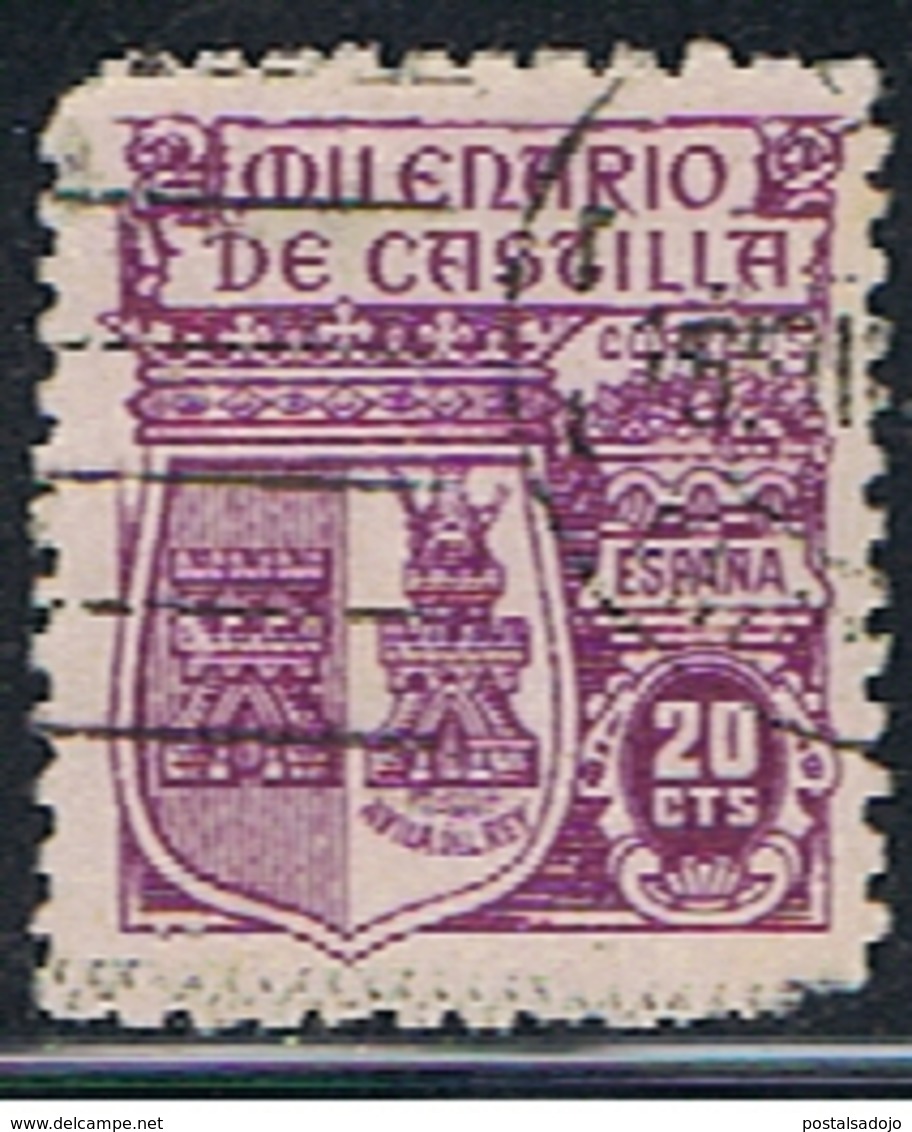(E 874) ESPAÑA // YVERT 732 //  EDIFIL 980 //  1944 - Usados