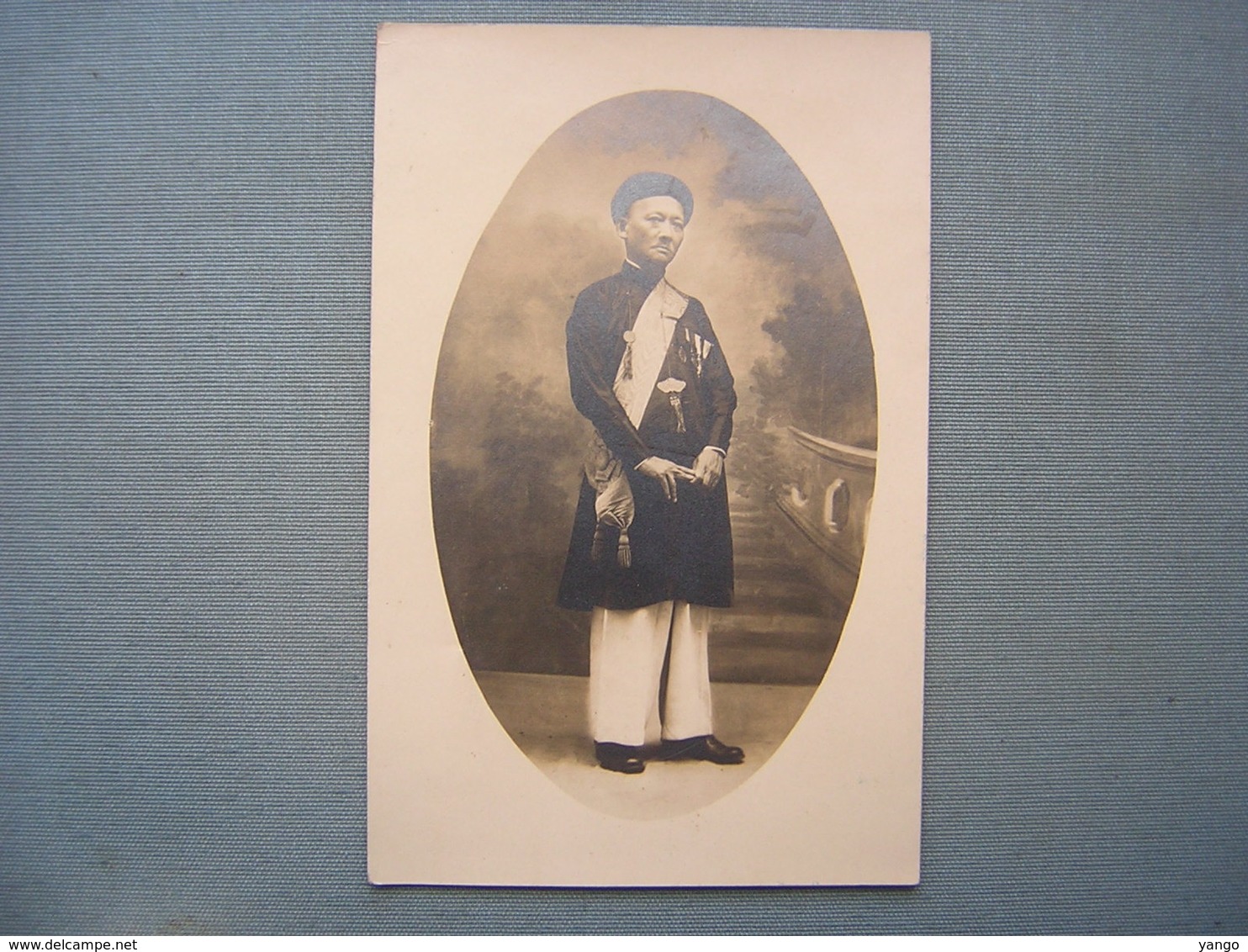 CARTE PHOTO - COCHINCHINE FRANCAISE - HOMME EN GRANDE TENUE - Vietnam