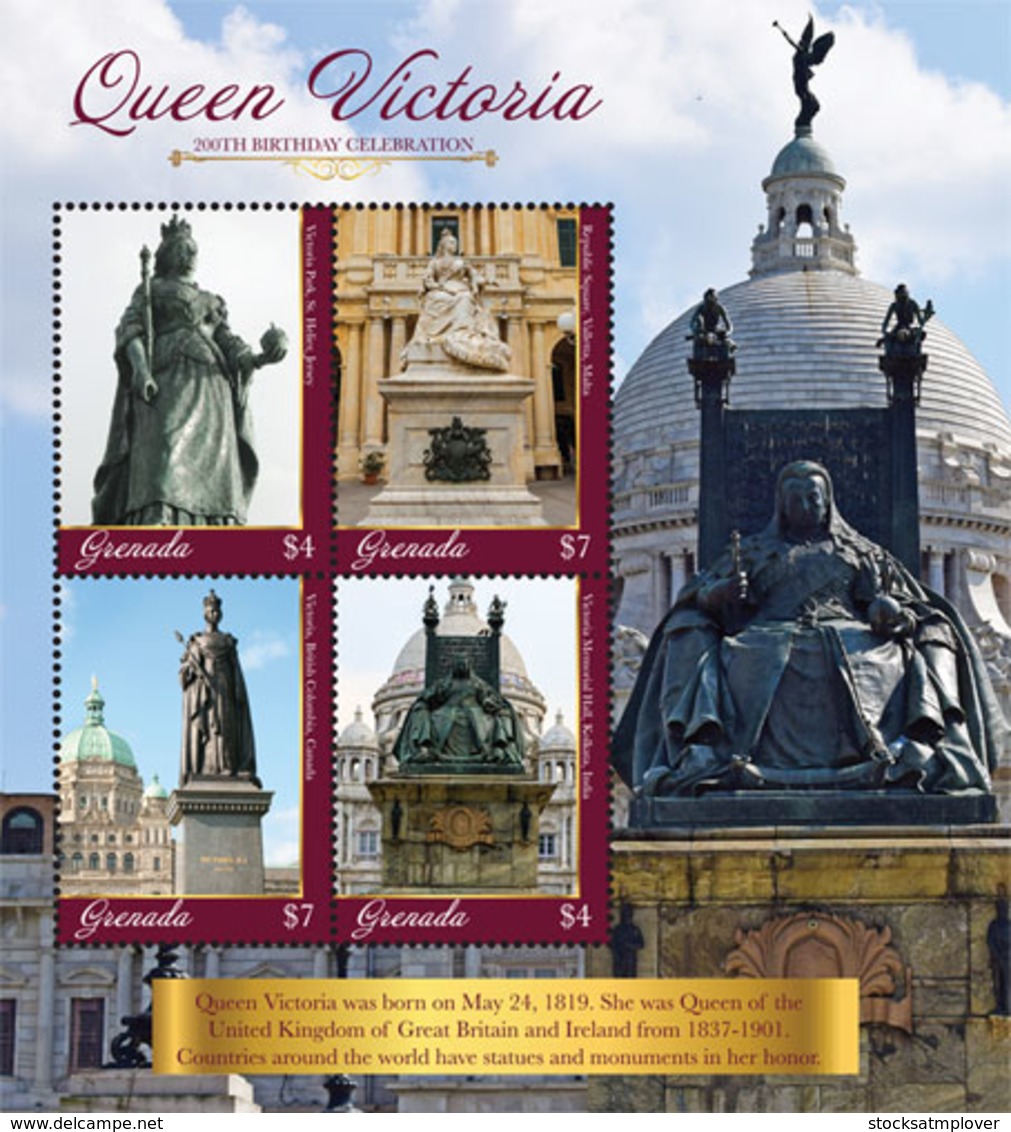 Grenada  2019  QUEEN VICTORIA 200TH BIRTHDAY  I201901 - Grenada (1974-...)