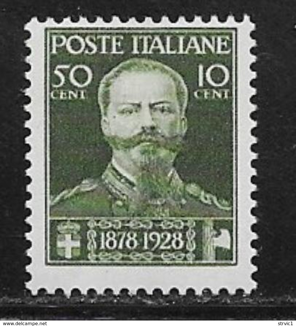 Italy Scott # B34 Mint Hinged Victor Emmanuel Ll, 1929 - Mint/hinged