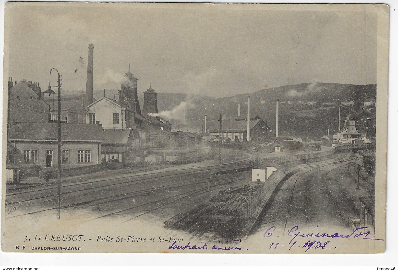 71 - LE CREUSOT - Puits St Pierre Et St Paul - 1902 (I86) - Le Creusot