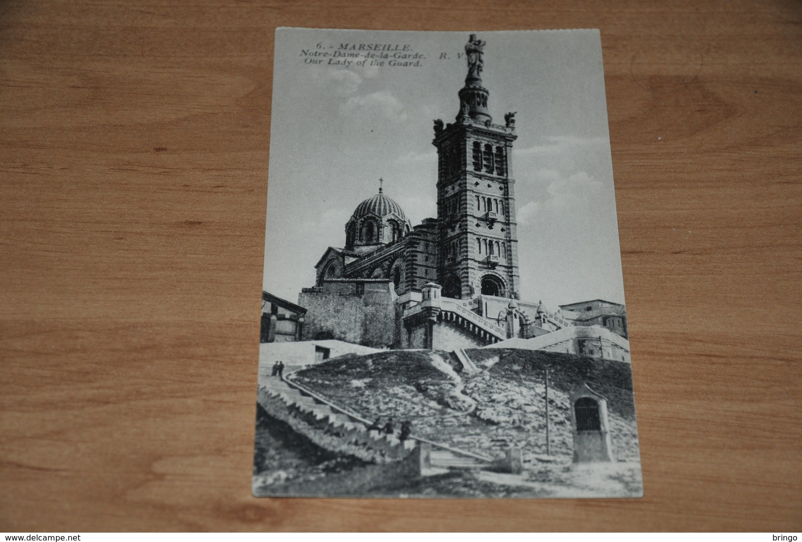 10562-      MARSEILLE, NOTRE DAME DE LA GARDE - Notre-Dame De La Garde, Aufzug Und Marienfigur