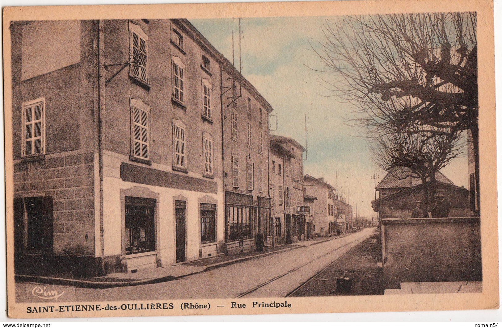 SAINT ETIENNE LES OULLIERES-RUE PRINCIPALE - Otros & Sin Clasificación