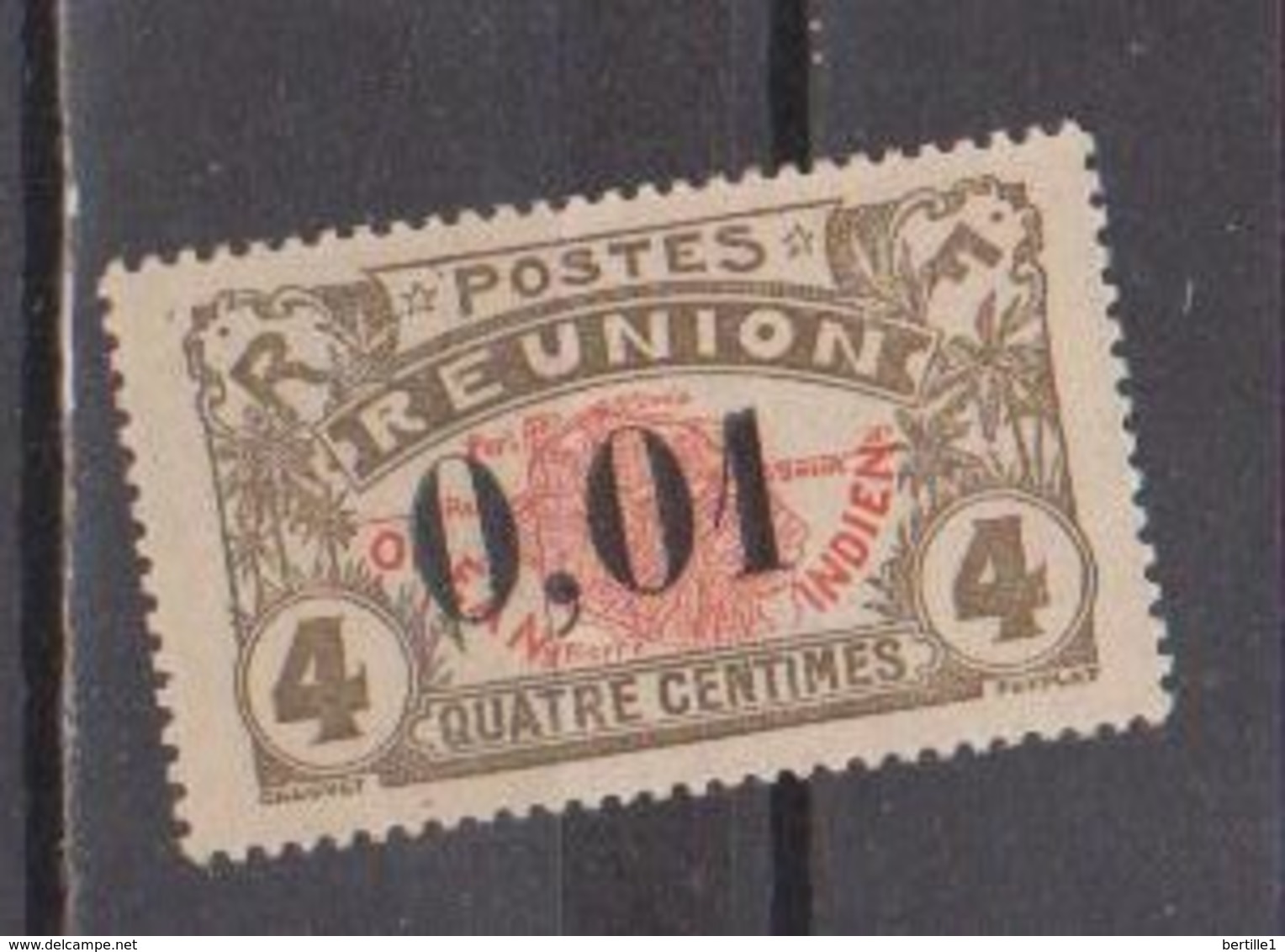 REUNION        N°  YVERT  :    83   NEUF AVEC  CHARNIERES      ( Ch 2/26  ) - Unused Stamps