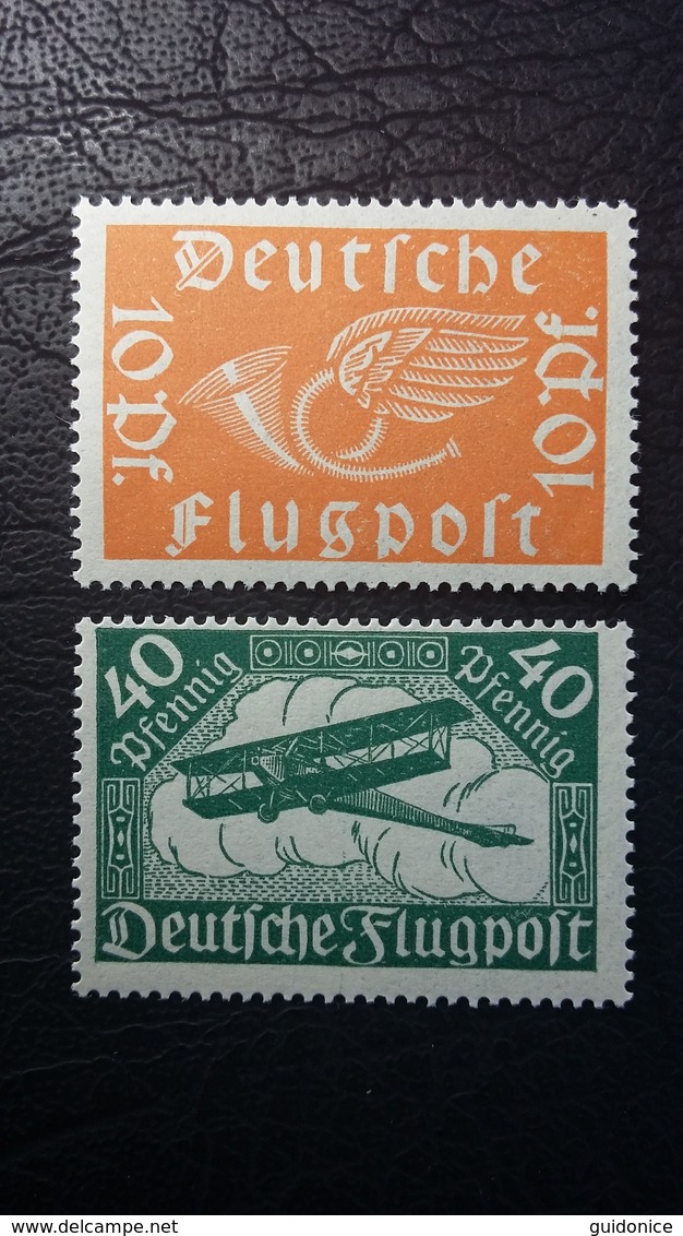 DR MiNrn. 111/112 - Postfrische Flugpostmarken - Ungebraucht