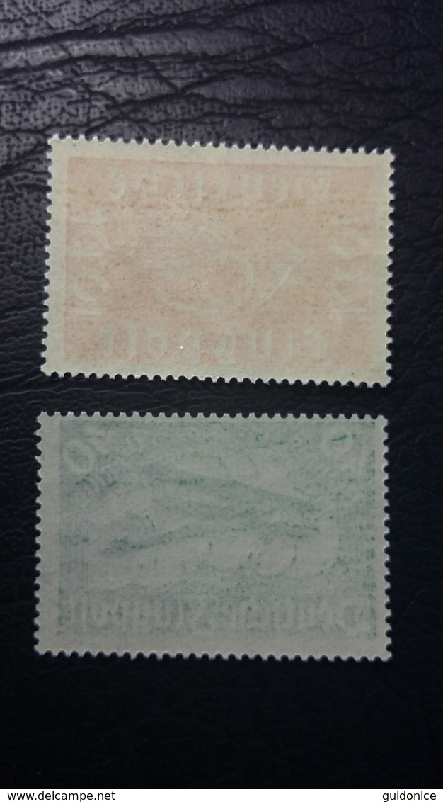 DR MiNrn. 111/112 - Postfrische Flugpostmarken - Ungebraucht