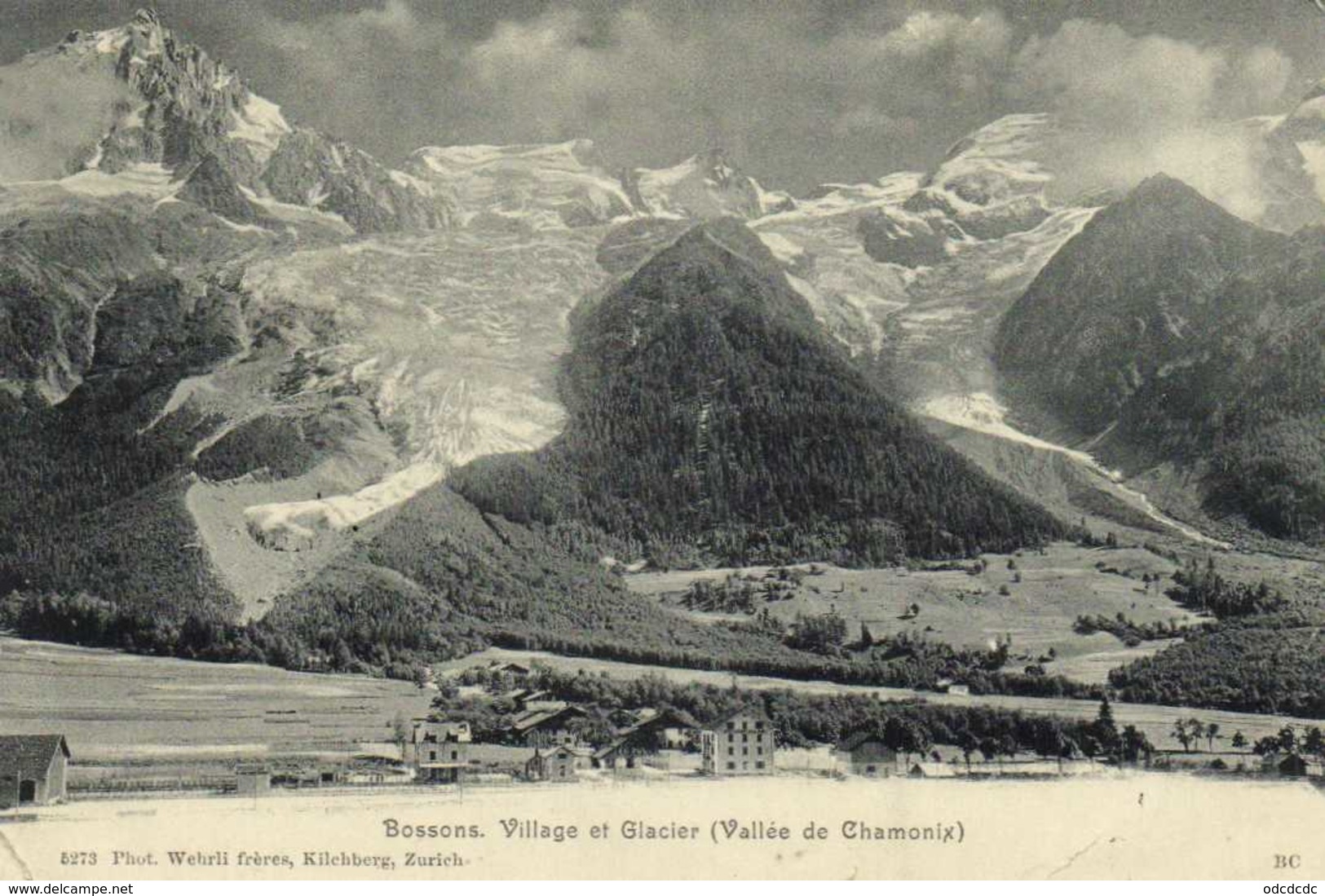 BOSSONS Village Et Glacier ( Vallée De Chamonix) RV Ambulant Chamonix à Fayet - Chamonix-Mont-Blanc