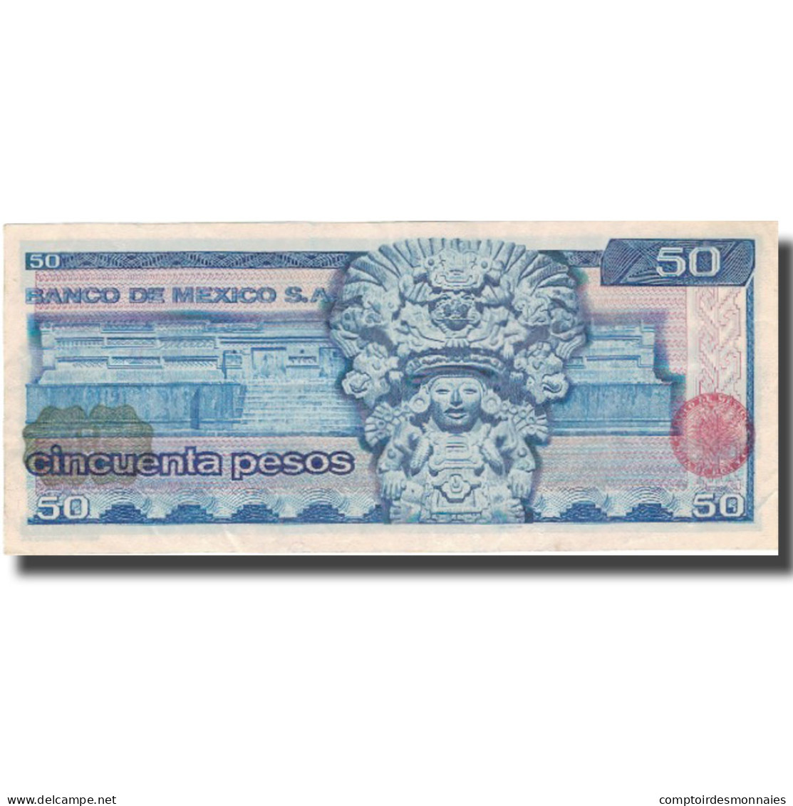 Billet, Mexique, 50 Pesos, 1978, 1978-07-05, KM:65c, TB - Mexique