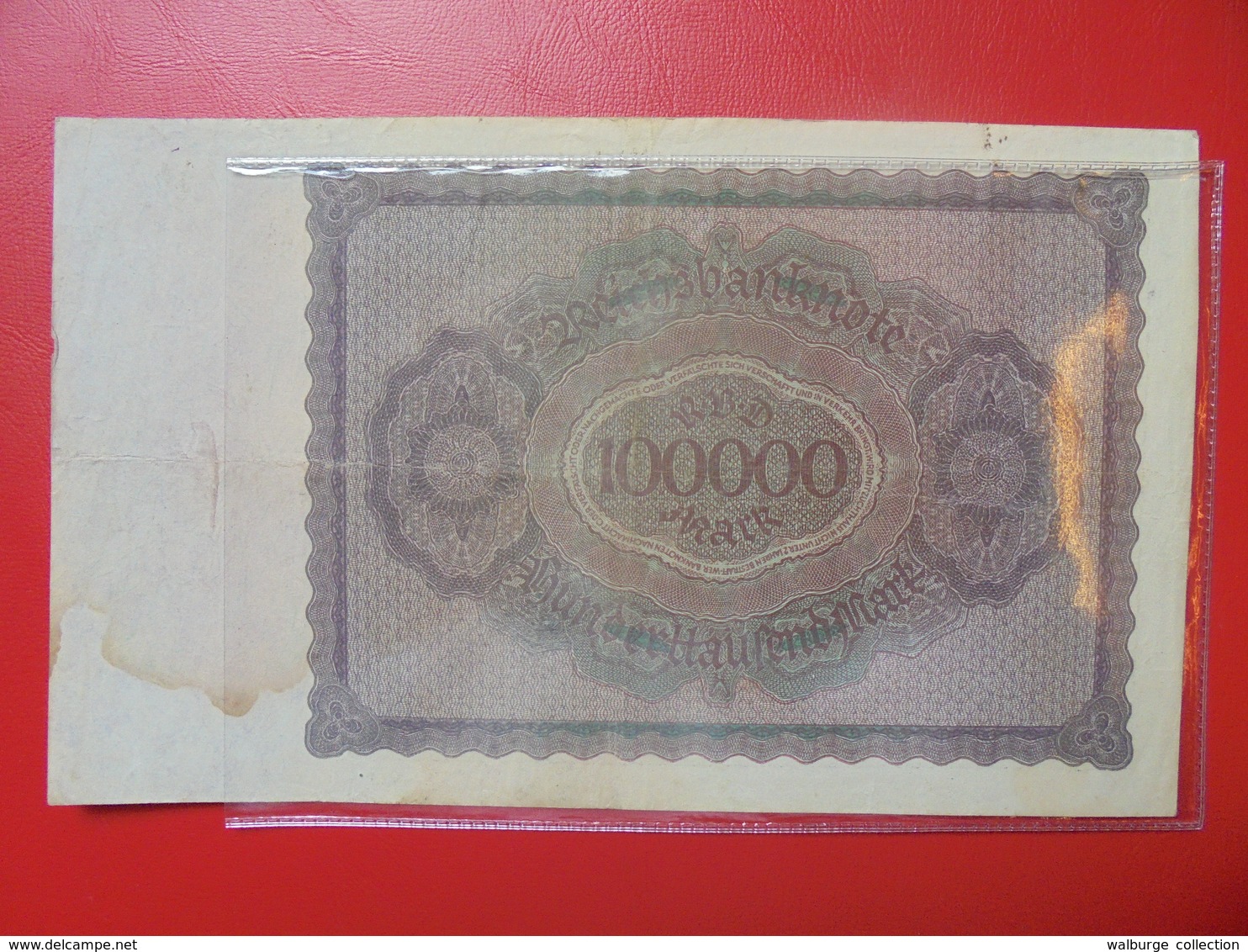 Reichsbanknote 100.000 MARK 1923 CIRCULER (B.4) - 100000 Mark