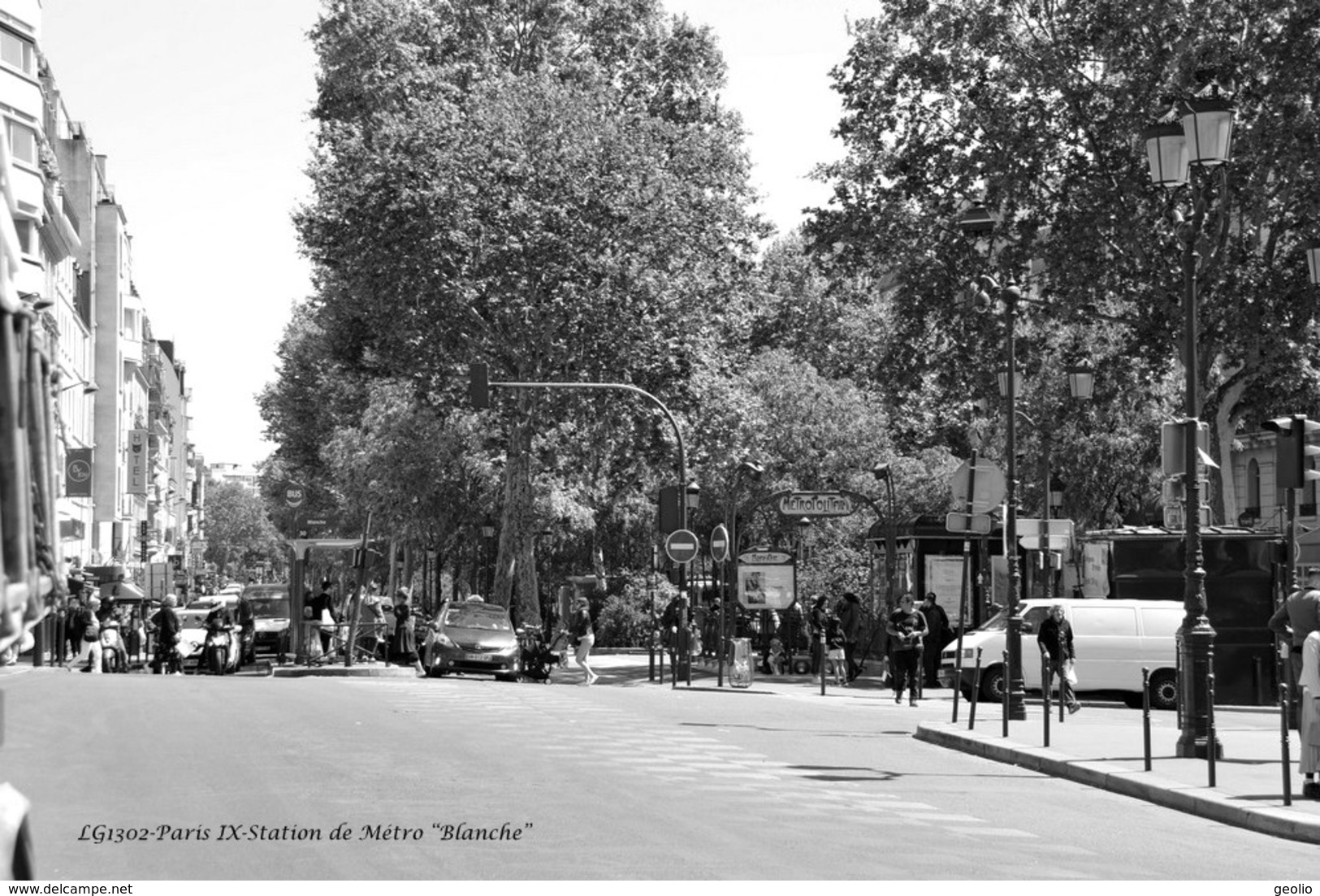 Paris IX (75)- Métro- Station Blanche (Edition à Tirage Limité) - Métro