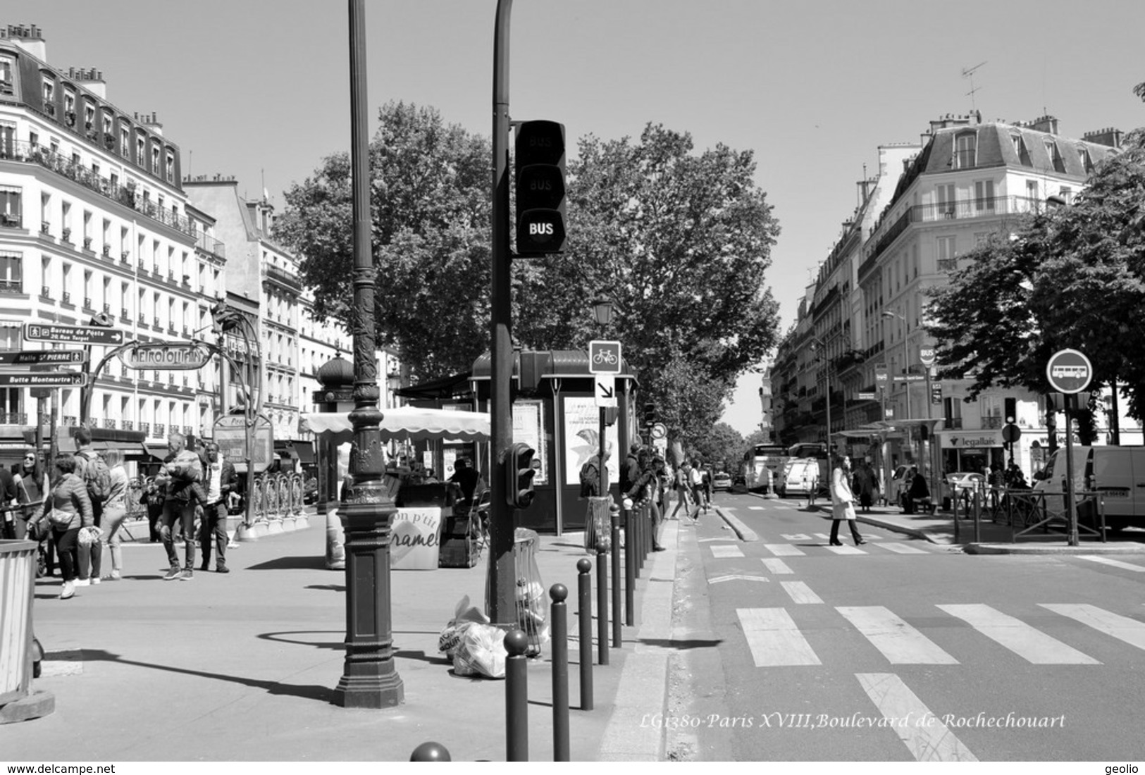 Paris XIII (75)- Métro- Boulevard De Rochechouart (Edition à Tirage Limité) - Métro