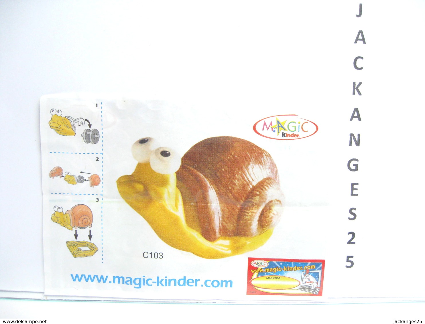 KINDER MPG C 103  2004  + BPZ EU - Steckfiguren