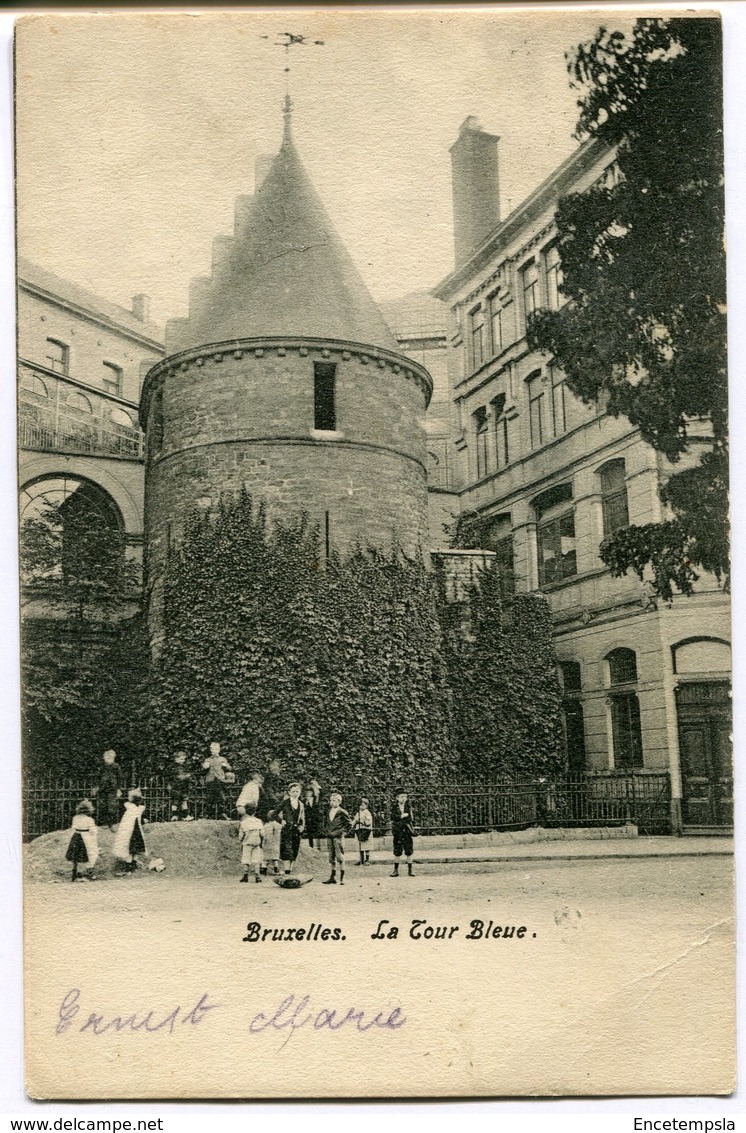 CPA - Carte Postale - Belgique - Bruxelles - La Tour Bleue  - 1903 (B9024) - Monuments, édifices