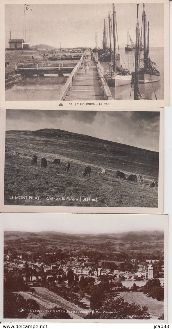 LOT DE 110 CPSM PF  (FRANCE)  -  Pas De Paris, Lourdes, Mont St Michel ...  Qqes Ex En Scan  - - 100 - 499 Postcards