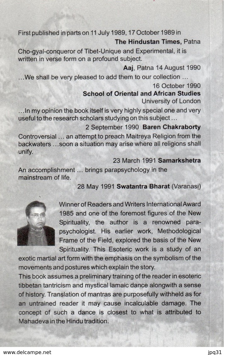 Cho-Gyal - Manu Shanker Mishra - New Age Books - 2005 - Sonstige & Ohne Zuordnung