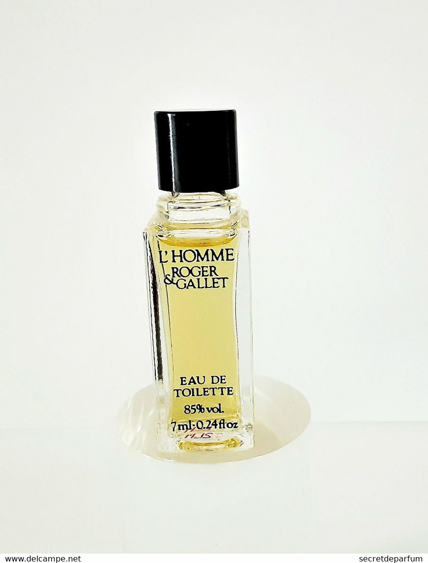 Miniatures De Parfum L'HOMME De ROGER & GALLET EDT   7 Ml - Miniatures Hommes (sans Boite)