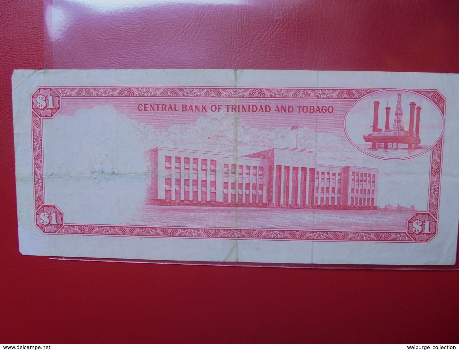 TRINIDAD And TOBAGO 1$ 1964 SIGNATURE N°1 CIRCULER (B.4) - Trinité & Tobago