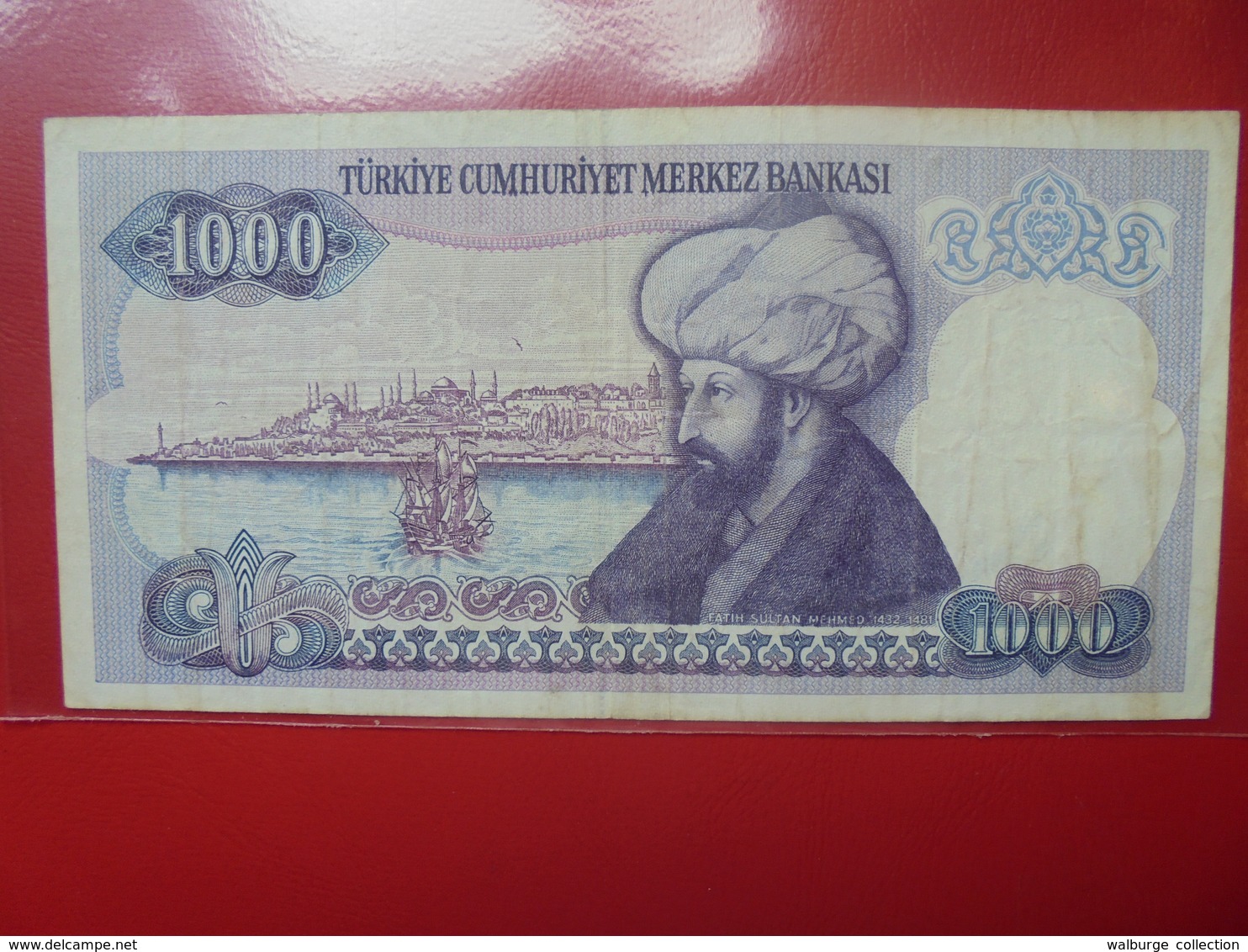 TURQUIE 1000 LIRA 1970(86)  CIRCULER (B.4) - Turkey