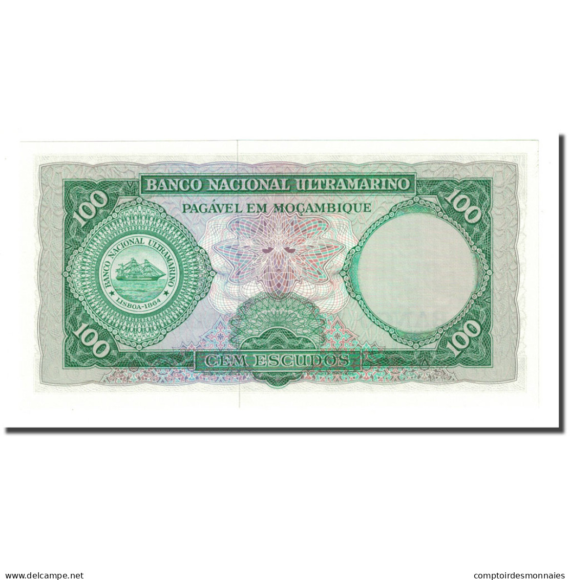 Billet, Mozambique, 100 Escudos, Undated (1976), KM:117a, NEUF - Mozambique