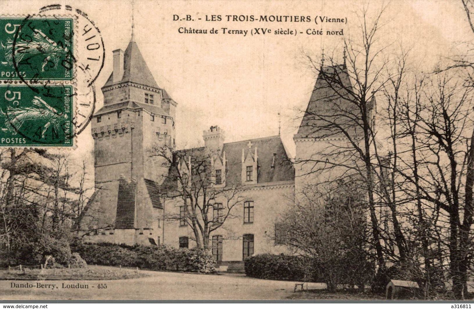 LES TROIS MOUTIERS - CHATEAU DE TERNAY - Les Trois Moutiers