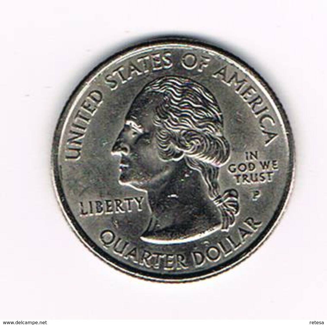 //  U.S.A.  1/4 DOLLAR  SOUTH  CAROLINA   2000 P - 1999-2009: State Quarters