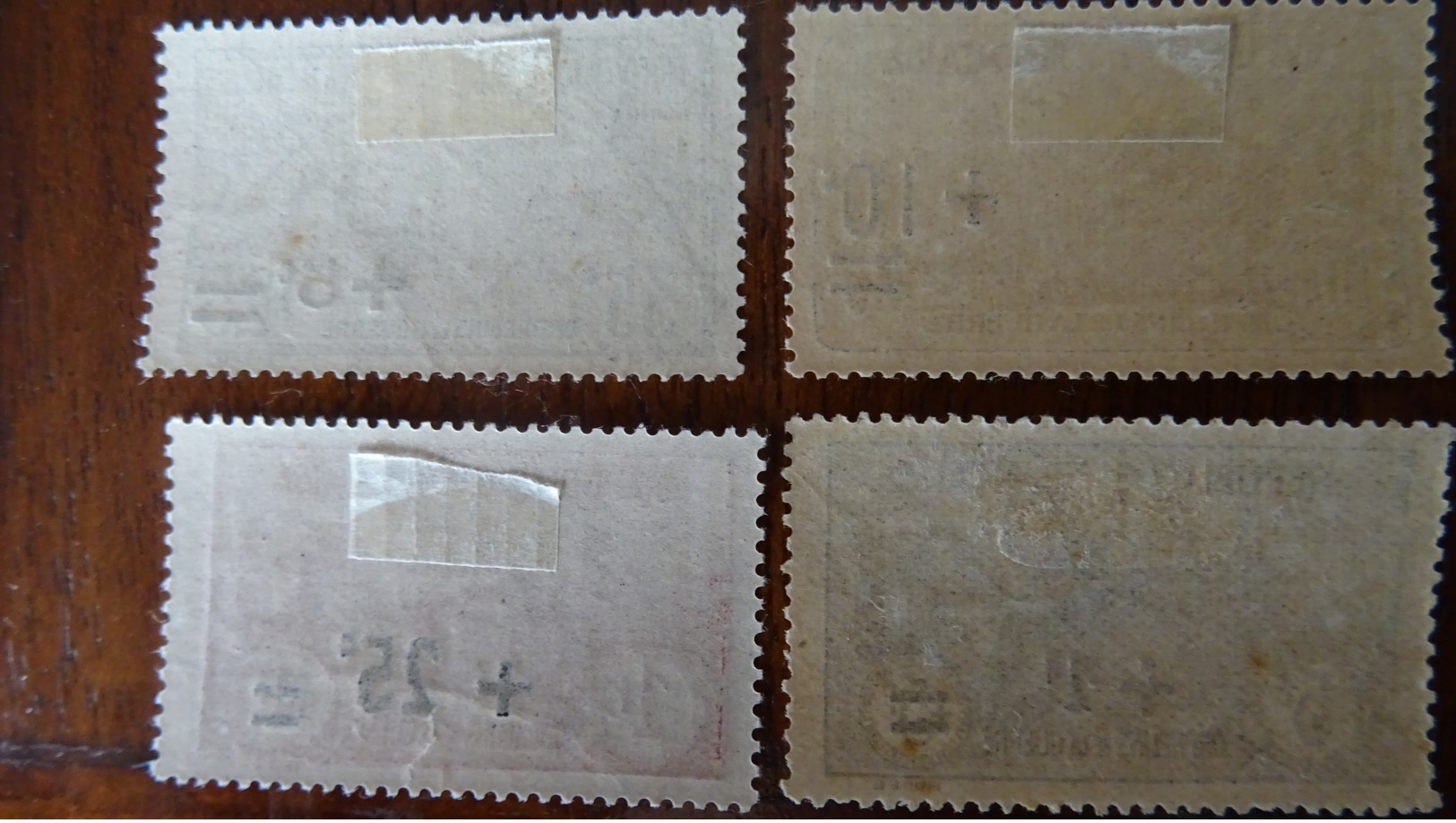 &LEZ& FRANCE YVERT 162/169, MICHEL 144/151 MH*. THE 35c AND THE 5f HAVE SOME TONED SPOTS. SEE PICTURES FOR CONDITION. - Neufs