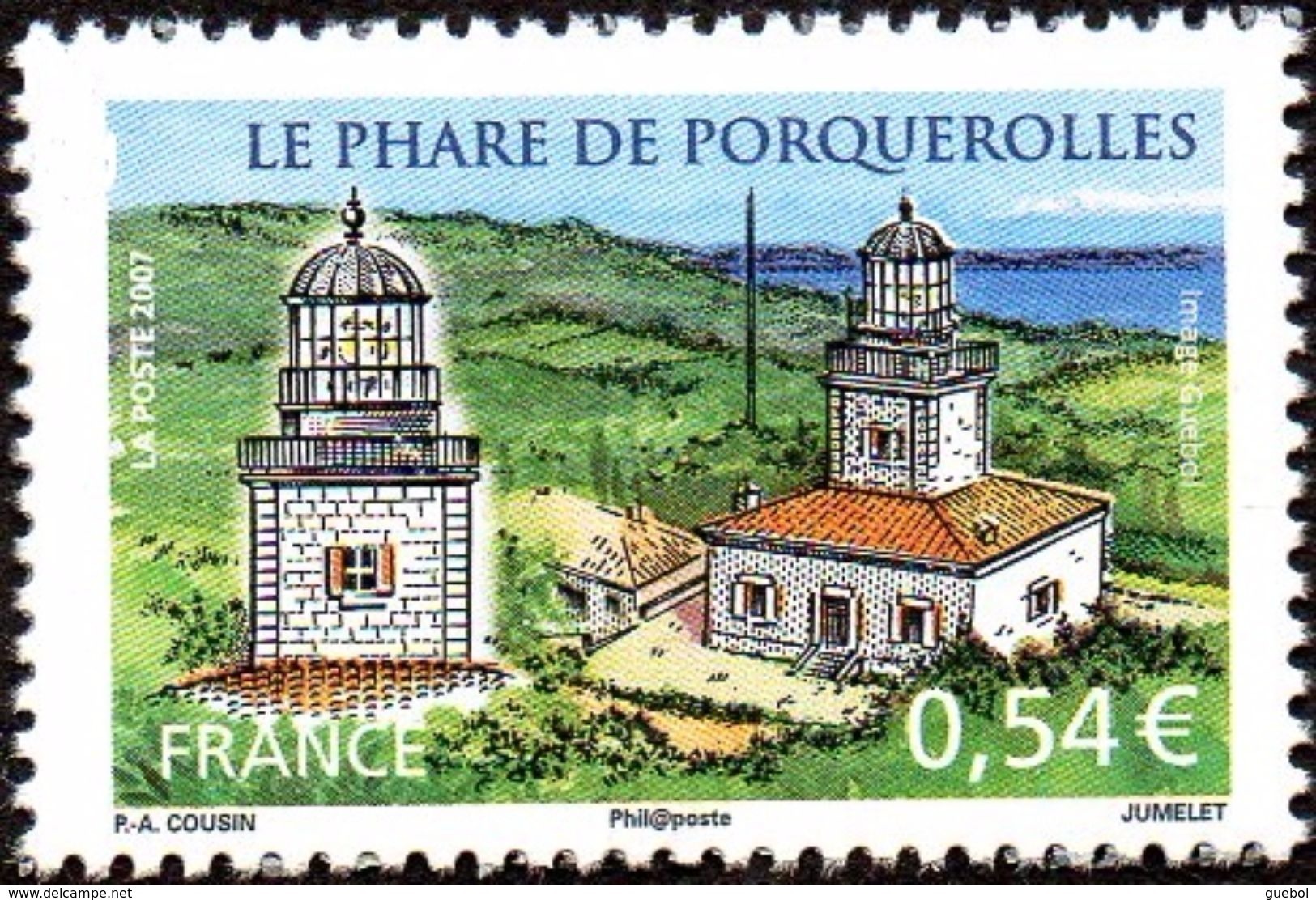 France N° 4116 ** Site - Le Phare De PORQUEROLLES - Unused Stamps