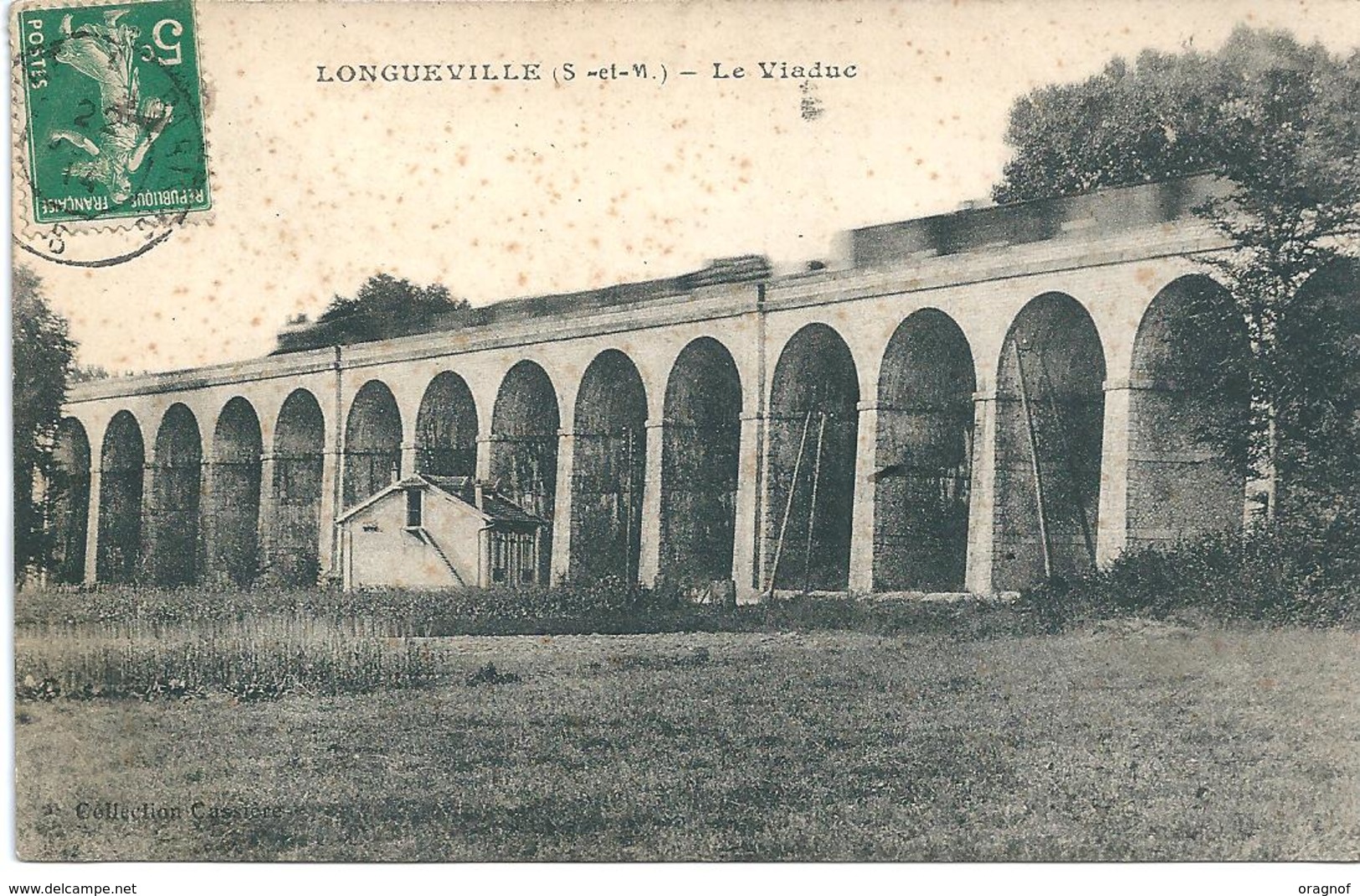 [77] Seine Et Marne > Longueville - Le Viaduc - Train - Autres & Non Classés