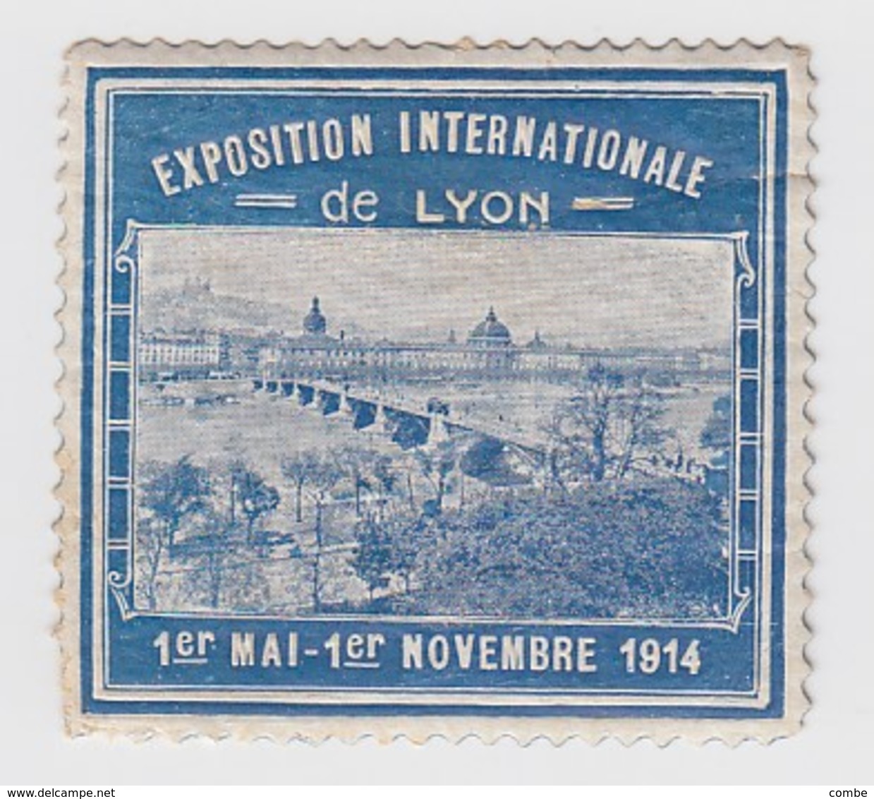 VIGNETTE EXPOSITION INTERNATIONALE  LYON 1914 - Other & Unclassified