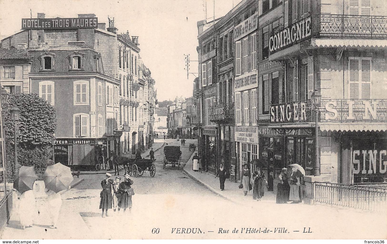 Verdun (55) - Rue De L'Hôtel De Ville - Verdun