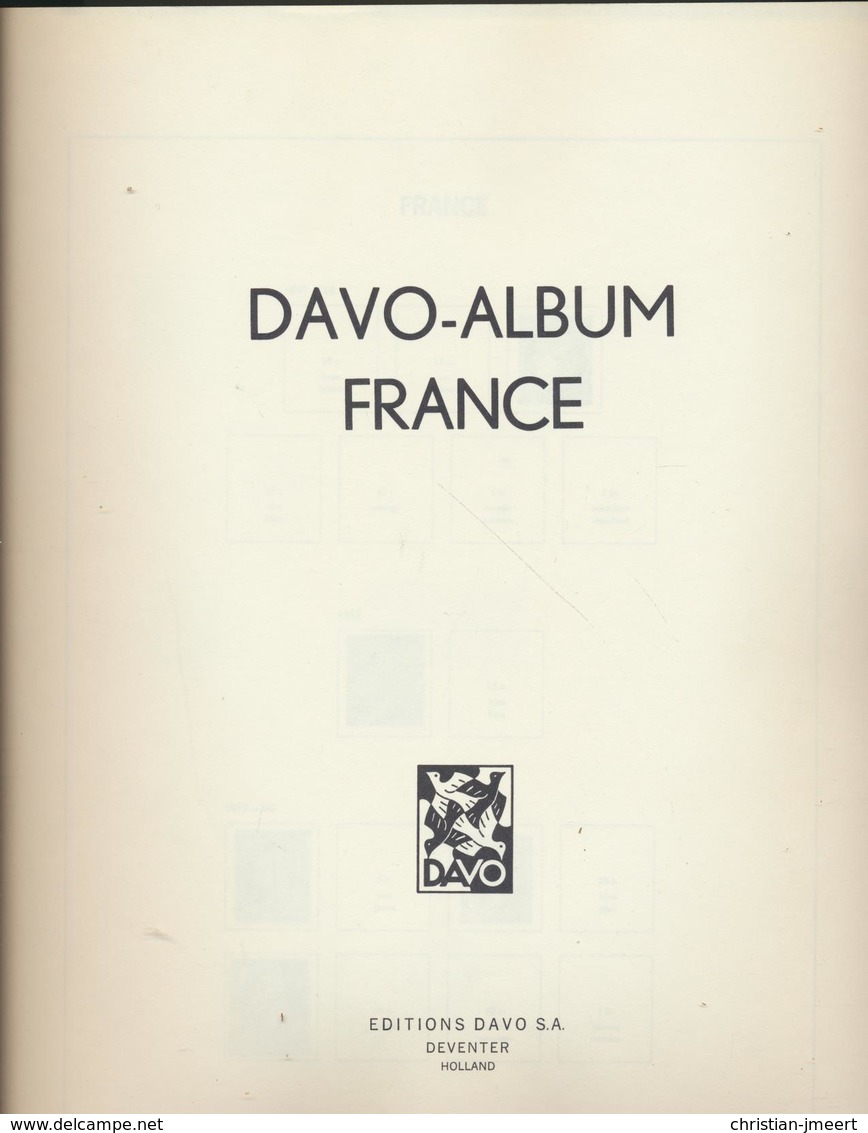 Album Davo France 1849/1987 Plus Postes Version Normal/luxe  Voir Description - Collections (en Albums)