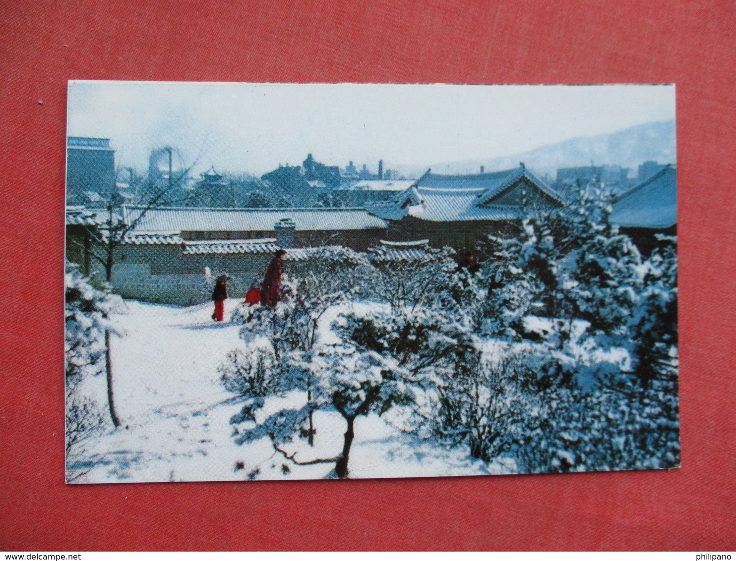 Snowy Scenery On The Duksoo Palace    Ref 3427 - Korea, South