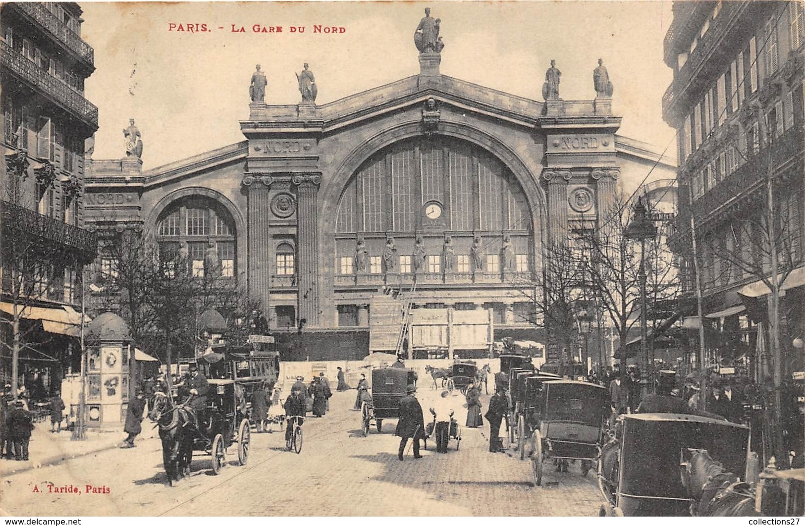 75 -PARIS- LA GARE DU NORD - Pariser Métro, Bahnhöfe