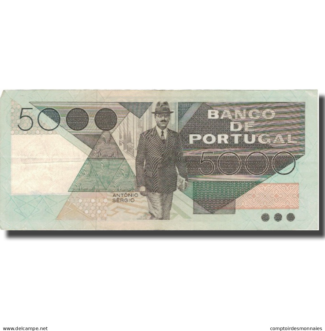 Billet, Portugal, 5000 Escudos, 1985, 1985-06-04, KM:182d, TB+ - Portugal