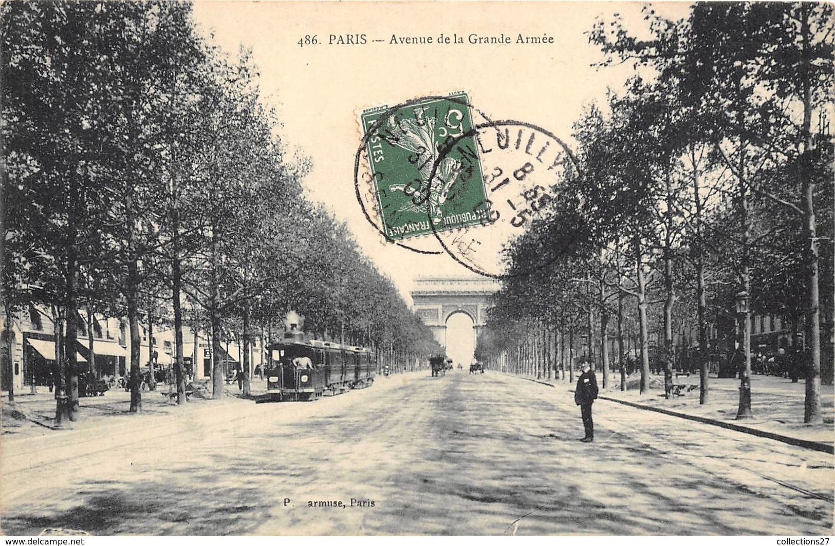 75008-PARIS- AVENUE DE LA GRANDE ARMEE - Arrondissement: 08