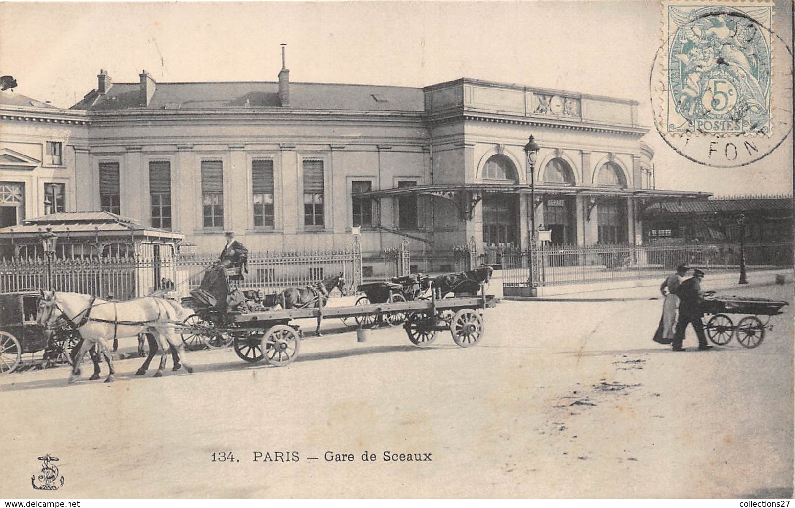 PARIS- GARE DE SCEAUX - Pariser Métro, Bahnhöfe