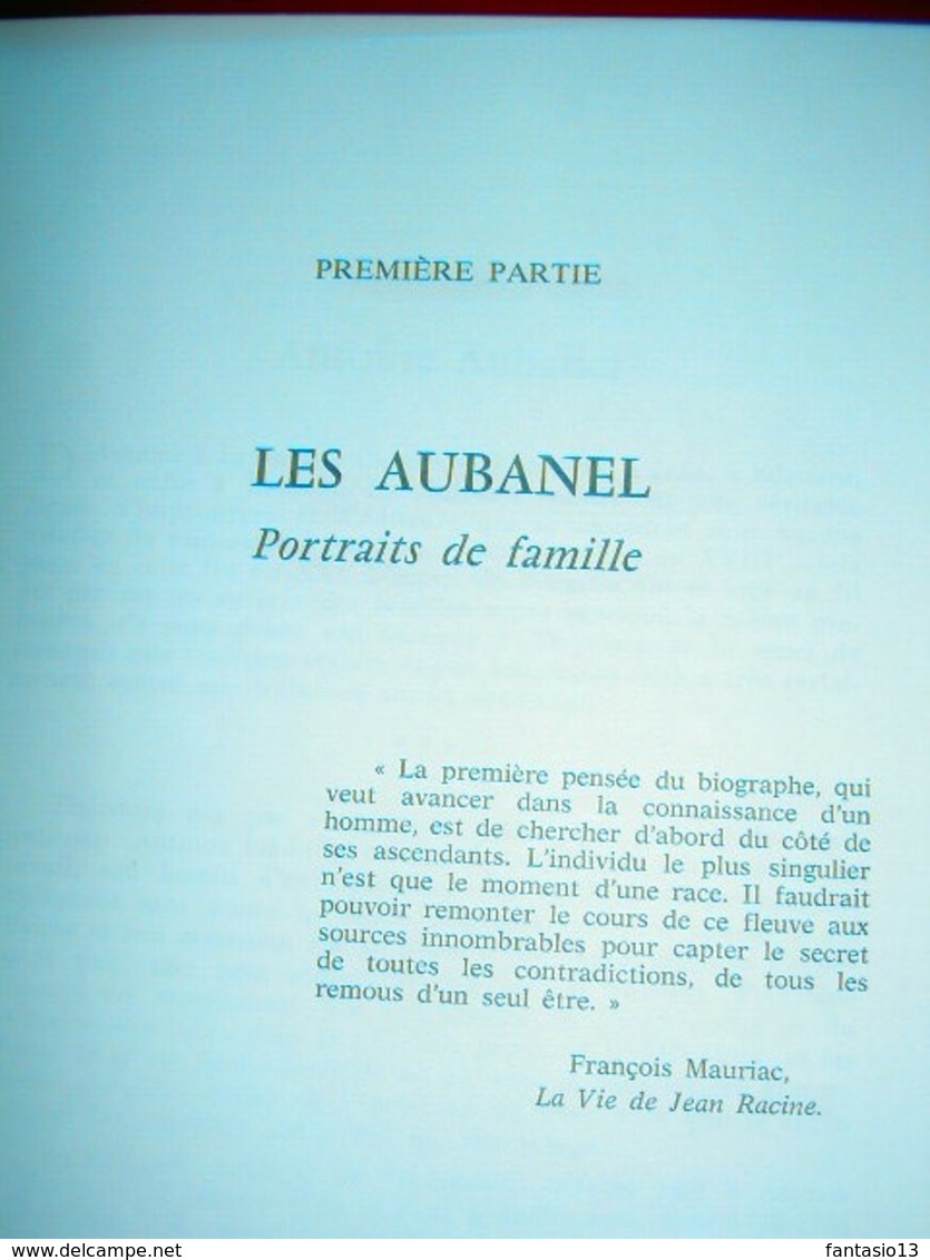 Etudes Sur Théodore Aubanel Le Poète Ligoté Et Avignon Au XIXe Siècle René Dumas 1987 Les Aubanel - Provence - Alpes-du-Sud