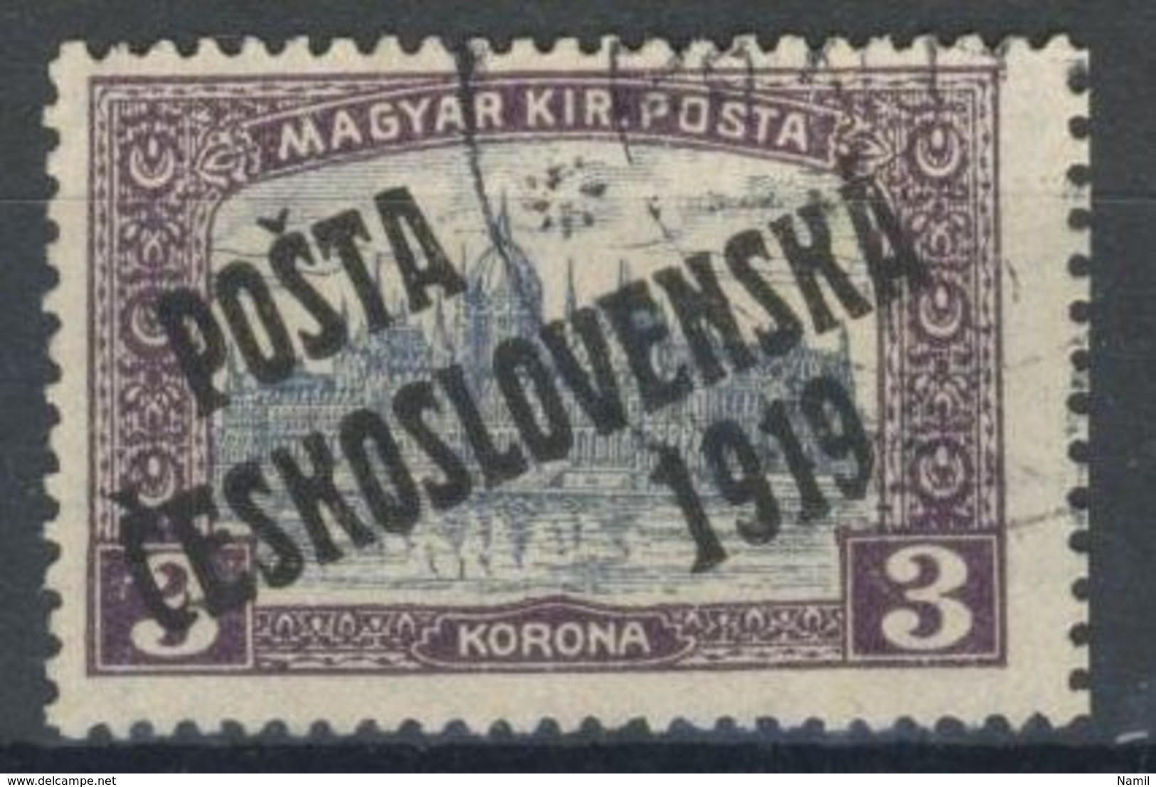 Tchécoslovaquie 1919 Mi 135 (Yv 92), Obliteré - Used Stamps