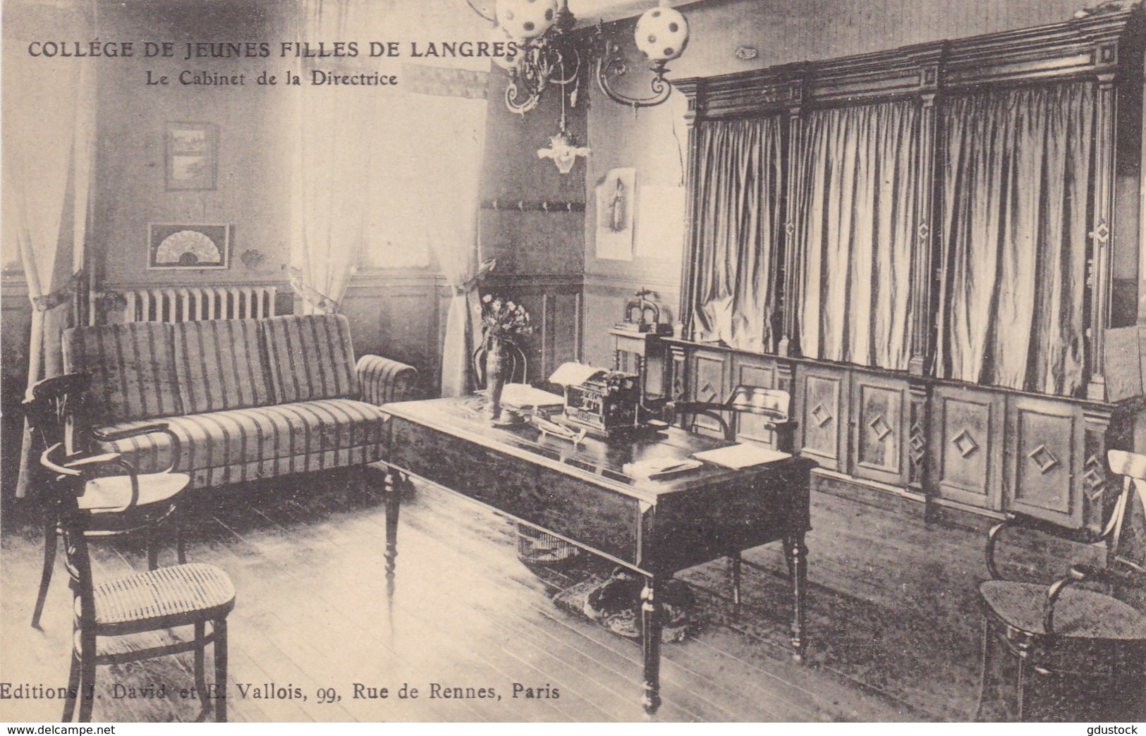 Haute-Marne - Collège De Jeunes Filles De Langres - Le Cabinet De La Directrice - Langres