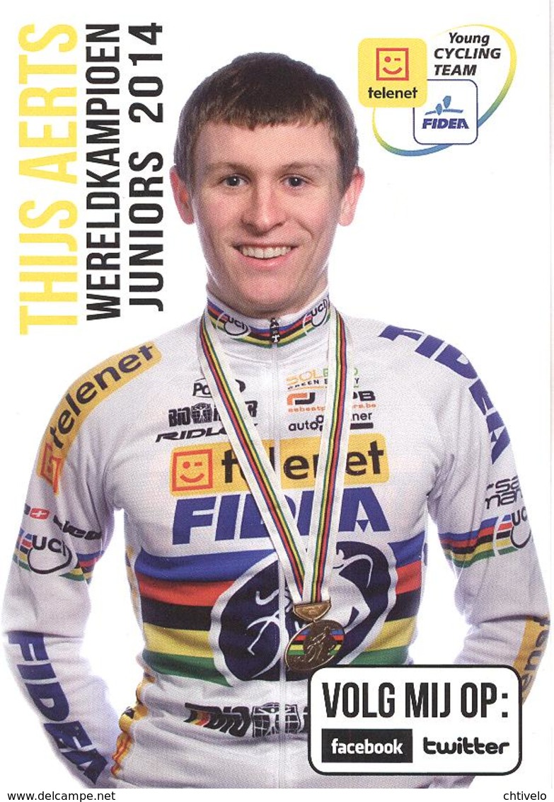 Cyclisme, Thijs Aerts - Cyclisme