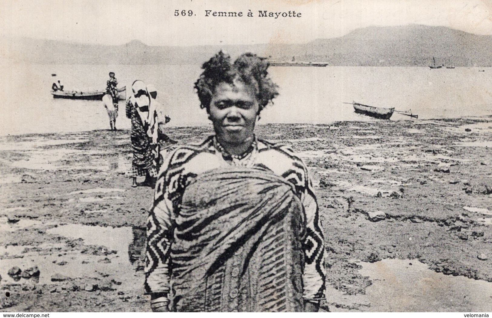 S2220 Cpa Mayotte - Femme à Mayotte - Mayotte