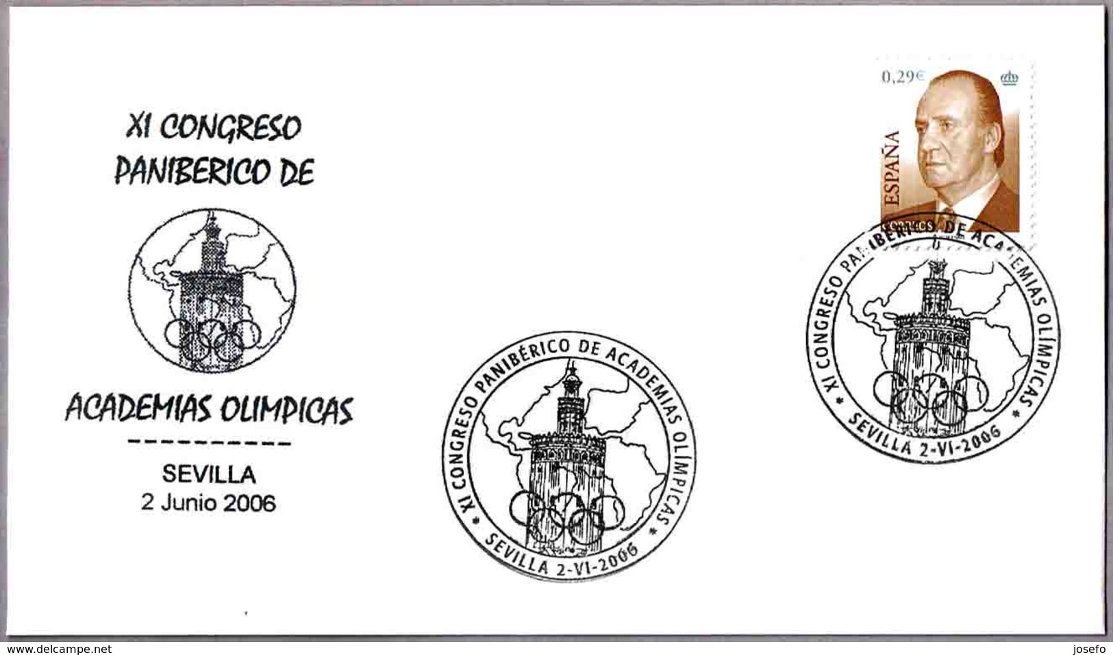 XI CONGRESO PANIBERICO DE ACADEMIAS OLIMPICAS. Olympic Academies. Sevilla, Andalucia, 2006 - Otros & Sin Clasificación