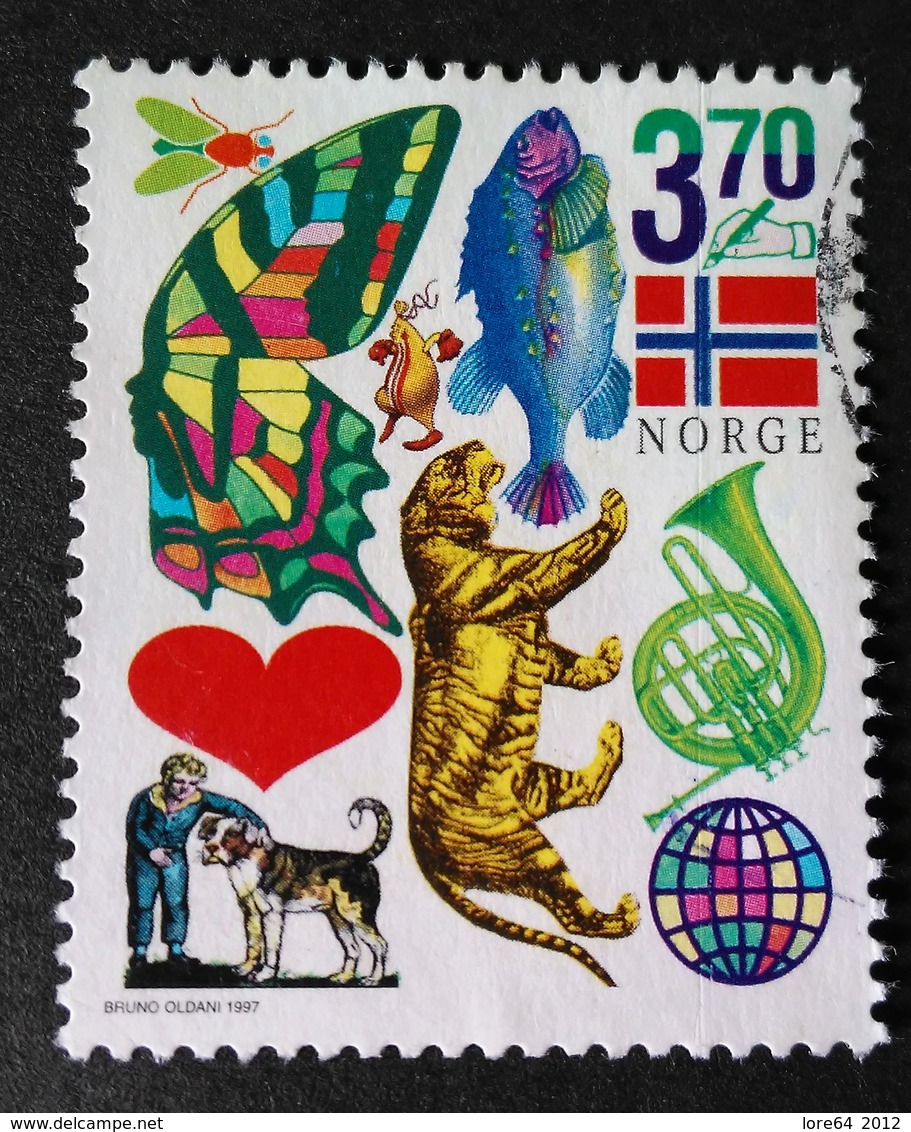 NORVEGIA 1997 - Used Stamps