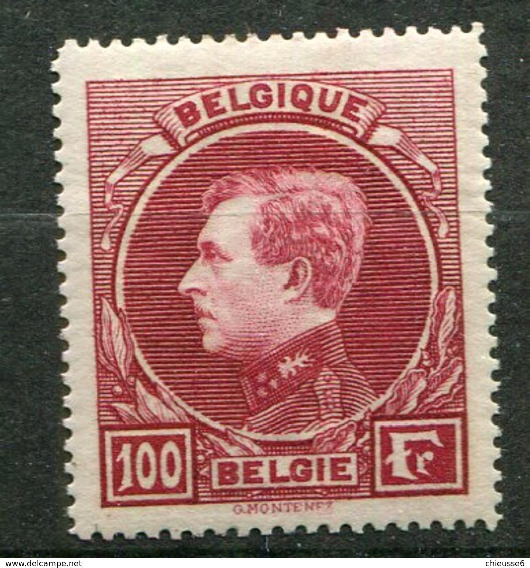 Belgique *  N° 292 - Albert 1er - 1929-1941 Grand Montenez