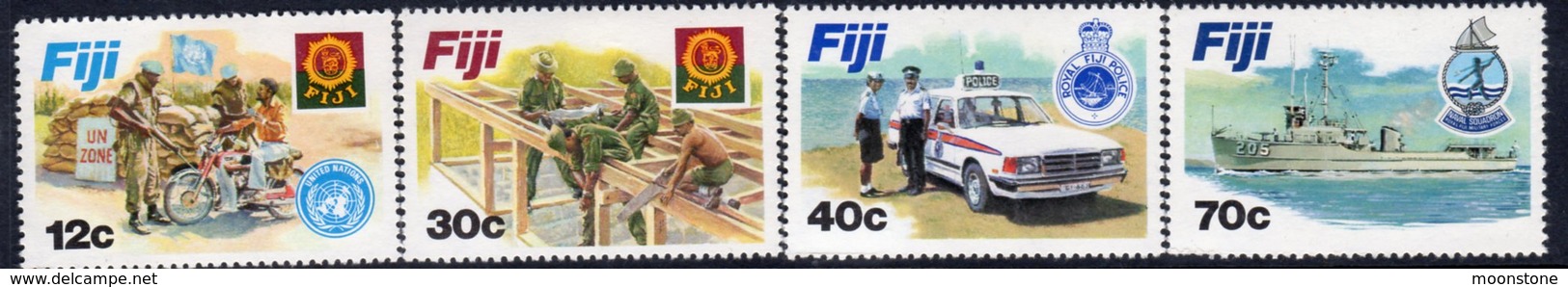 Fiji 1982 Disciplined Set Of 4, Hinged Mint, SG 632/5 (BP2) - Fiji (1970-...)