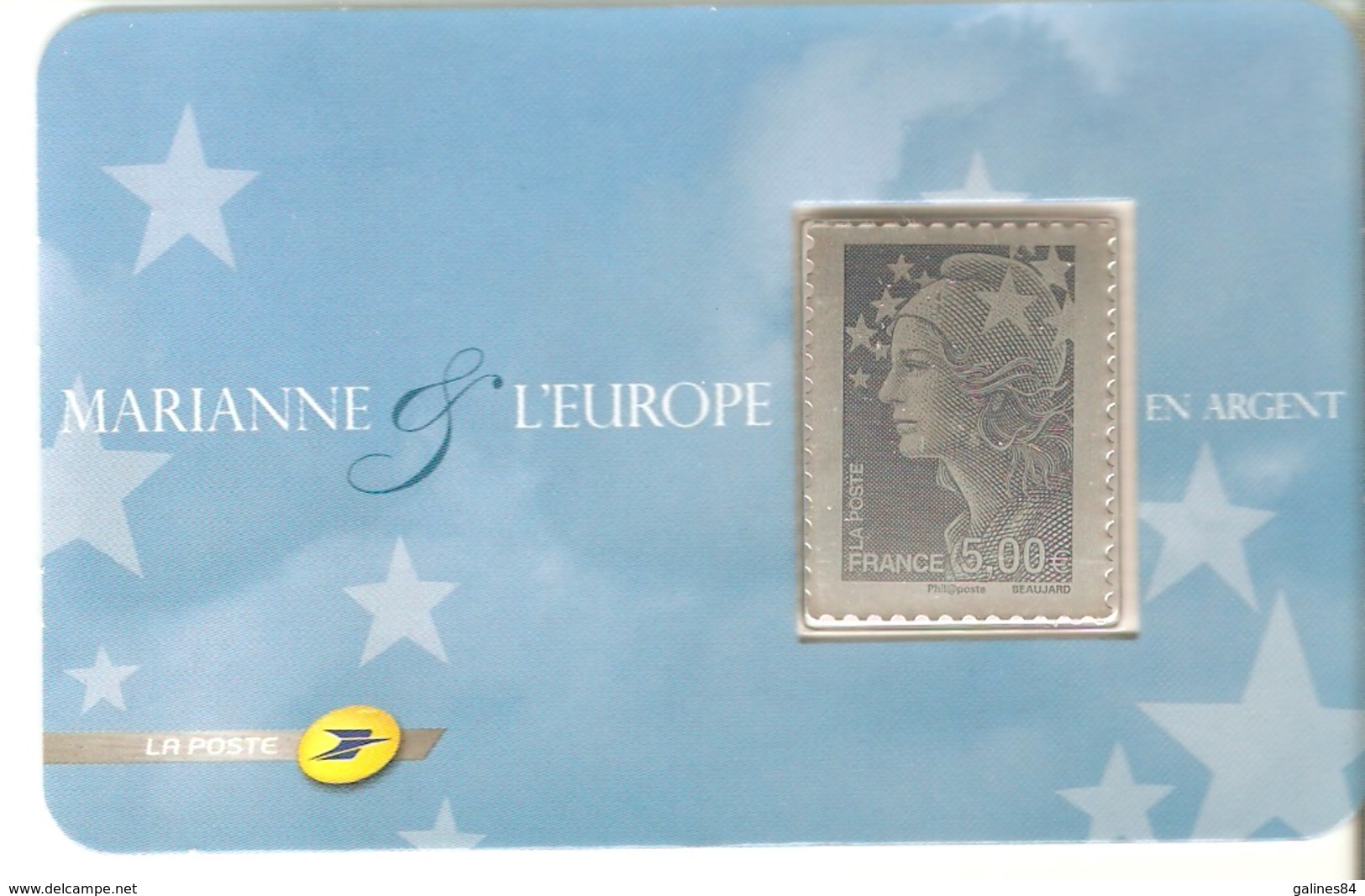 Timbres En Argent Neuf Sous Blister MARIANNE DE BEAUJARD 4242 ( AA193 ) - Neufs