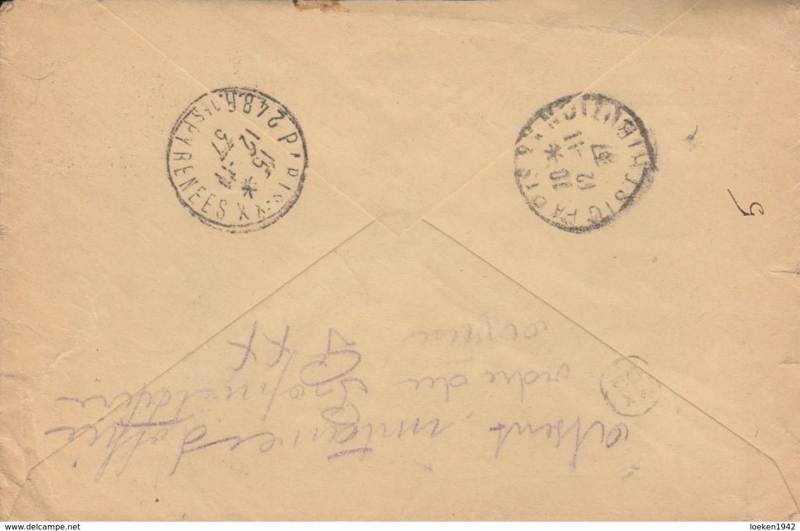 1937 LR De BARCELONA   à  PARIS   PIRELLI LINOLEUM    EL650 - Cartas & Documentos