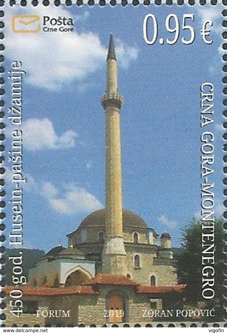 CG 2019-05 450A°HUSEIN PASHA MOSQUES, 1 X 1v, MNH - Islam